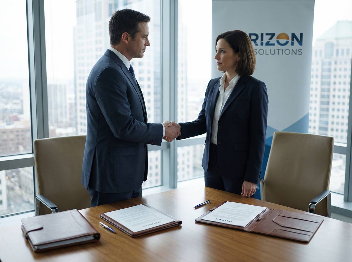 每日大赛战略合作签约仪式